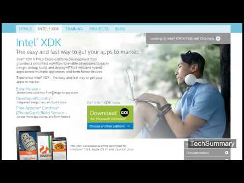 Create cross platform Applications using Intel XDK