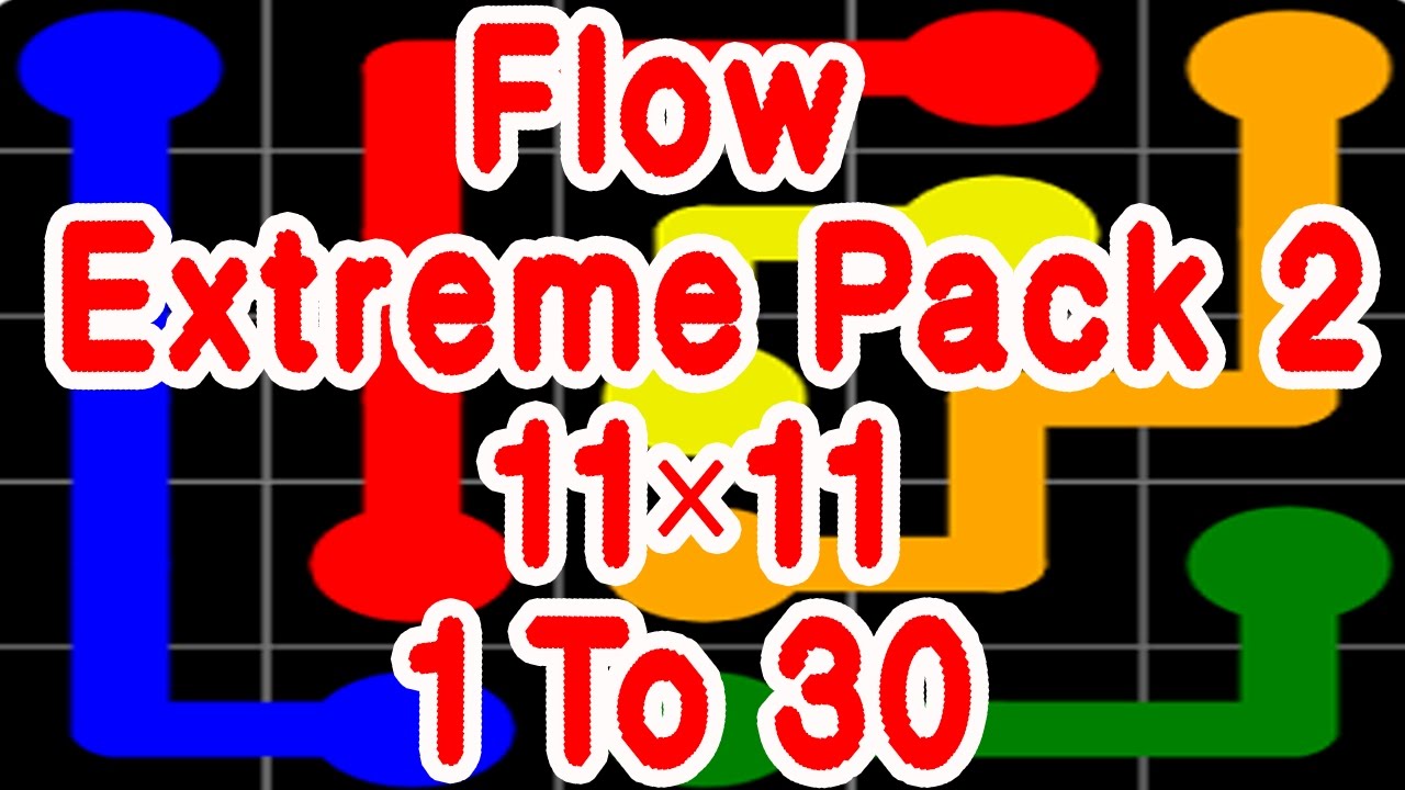 Flow Free Party Pack Level 61 67 By Legend Games