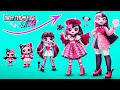 Monster High: Draculaura Growing Up! 30 LOL OMG DIYs