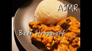 [ASMR] Beef Stroganoff - ビーフストロガノフ