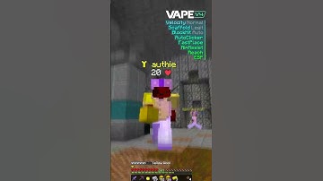 Vape Client VS BLATANT HACKER 😂🤯