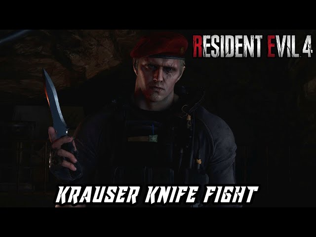 Resident Evil 4 Remake Krauser Knife 