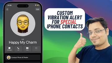 How to Set a Custom Vibration Alert for a Contact on iPhone & iPad