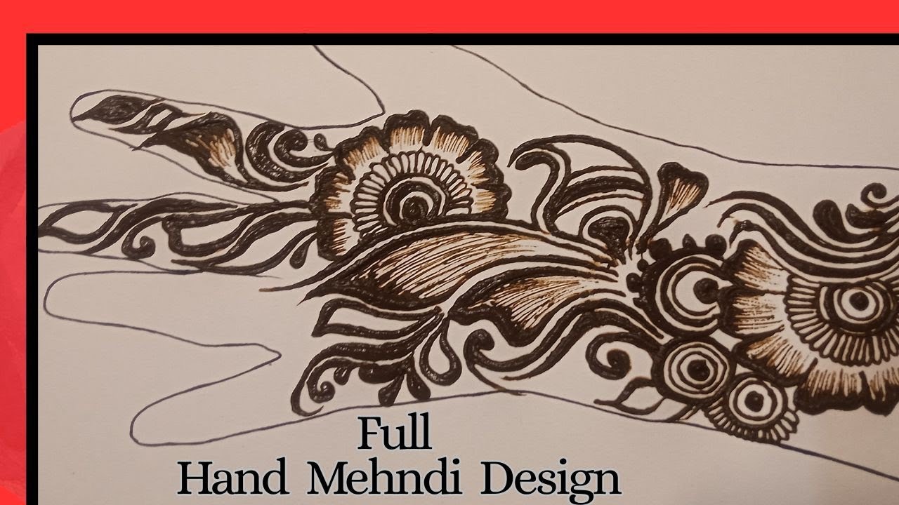 Mehndi Design||Simple Design#mehndi #floralmehndidesign . 