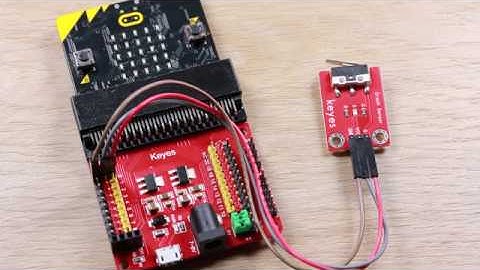 【micro:bit系列】教學 micro:bit  微動開關 模組 ｜堃喬小學堂