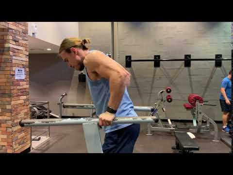 Workout Demos - Upper Body - Arms/Triceps - Bodyweight Dips Narrow Grip