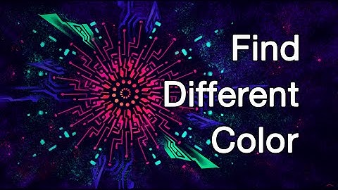 Find different color with Javascript (KuKu Kube)