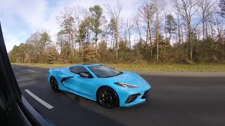 2020 Corvette C8 drive by