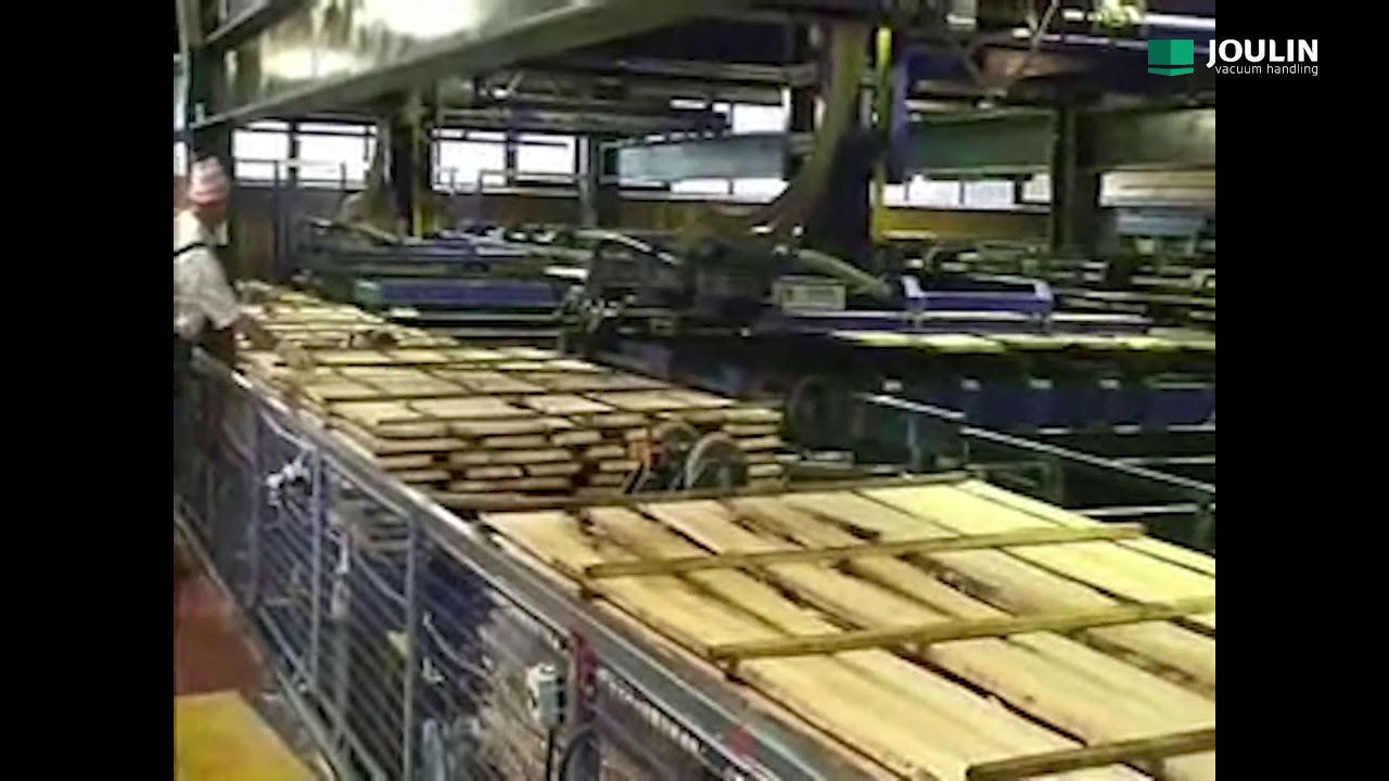 End of line stacking - YouTube