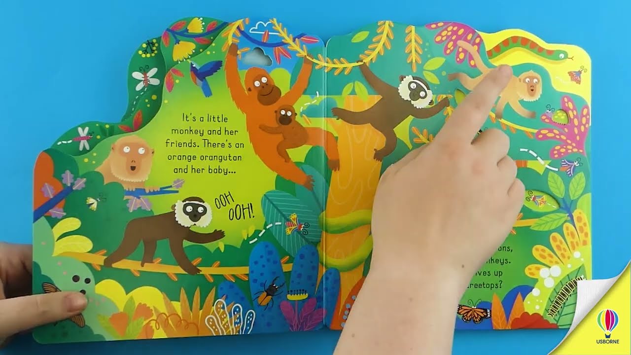 🐒Who's in the Jungle Today? 🐘 Explore the Jungle! Interactive