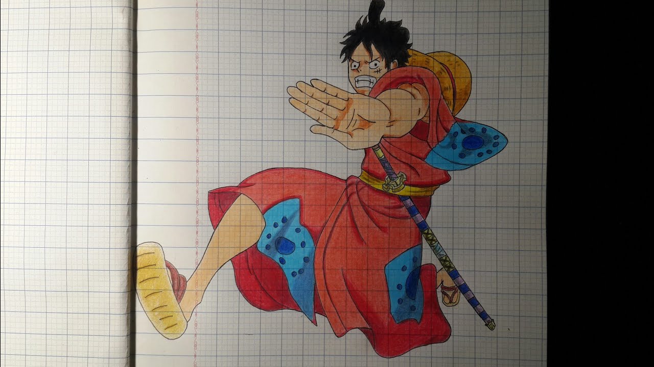 One Piece Luffy và đồng bọn cực chất trong trang phục nhập gia tùy tục ở  Wano