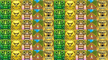 Top 5 Endless Run #72 - Temple Run 2 Vs Spirit Run Vs Temple Run 2 Vs Dog Run Vs Temple Run Brave