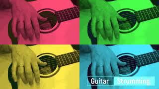 Download Lagu I strum on the guitar. Simple music and its reverse playback. Non-guitarist music. Relax music MP3
