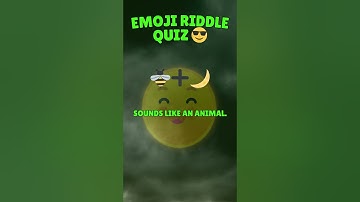 Emoji Riddle Quiz 😎 | Can You Solve All 3? 💡 #smartquizchallenge #quiz #mindbendingquiz