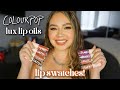 NEW COLOURPOP LUX LIP OILS | LIP SWATCHES + REVIEW | Makeupbytreenz