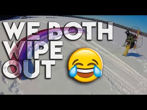 Flying on snow