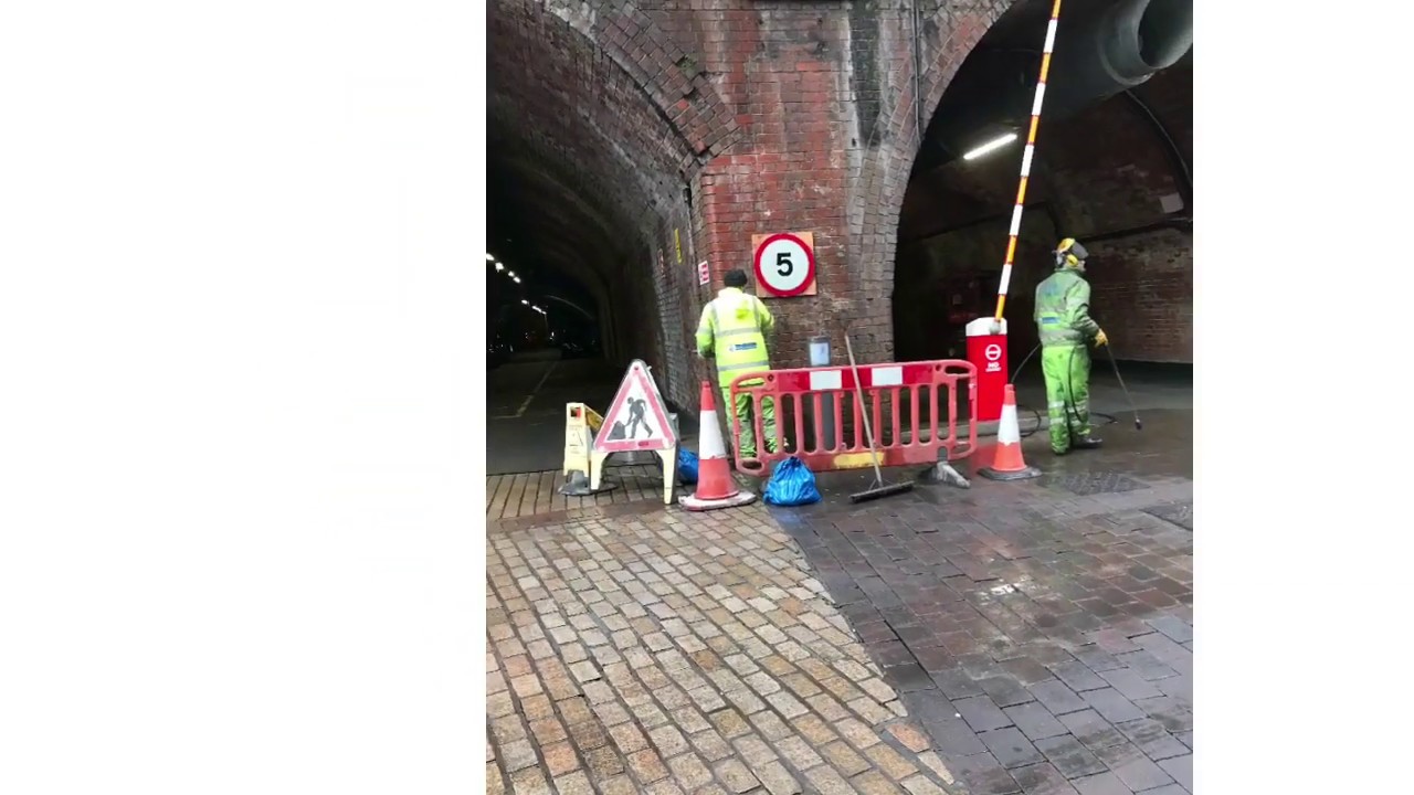 PRESSURE WASHING AT GRANARY WHARF IN LEEDS - EXTERIOR CLEANING SPECIALISTS - COMMERCIAL CLEANING