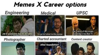 If Career Options were MEMES!!! #SHORTS