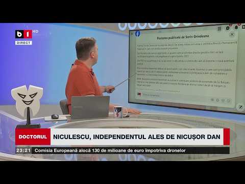DOCTORUL. LUCA NICULESCU: NU promit MIRACOLE / ȘOȘOACĂ, în HAINE de DOLIU la COTROCENI._B1TV_5 oct.
