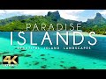 Paradise islands in 4k drone footage ultra  beautiful island landscapes footage u.