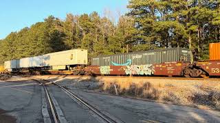 CSX I031 passing BX with an amazing NF K5HA Doppler effect