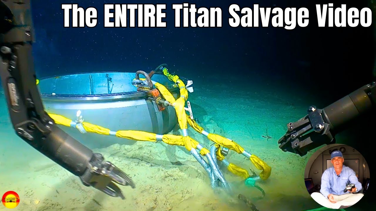 🚨 FULL Coast Guard Titan Submersible Ocean Floor Salvage Video 🚨 - YouTube