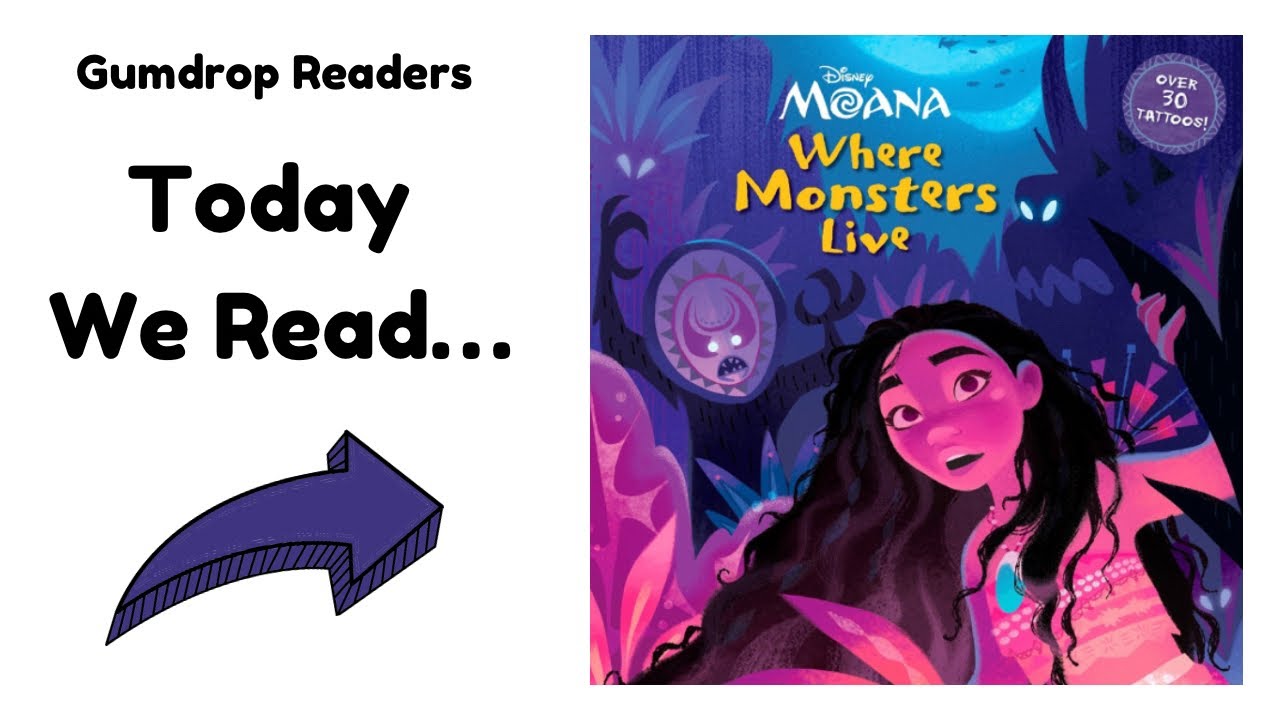Disneys Moana, Where Monsters Live - Read Aloud Storybook for Kids