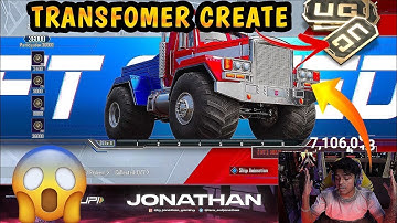 100,000 UC TRANSFORMERSCRATE OPENING PART 1 |JONATHAN IS BACK!! | BGMI!