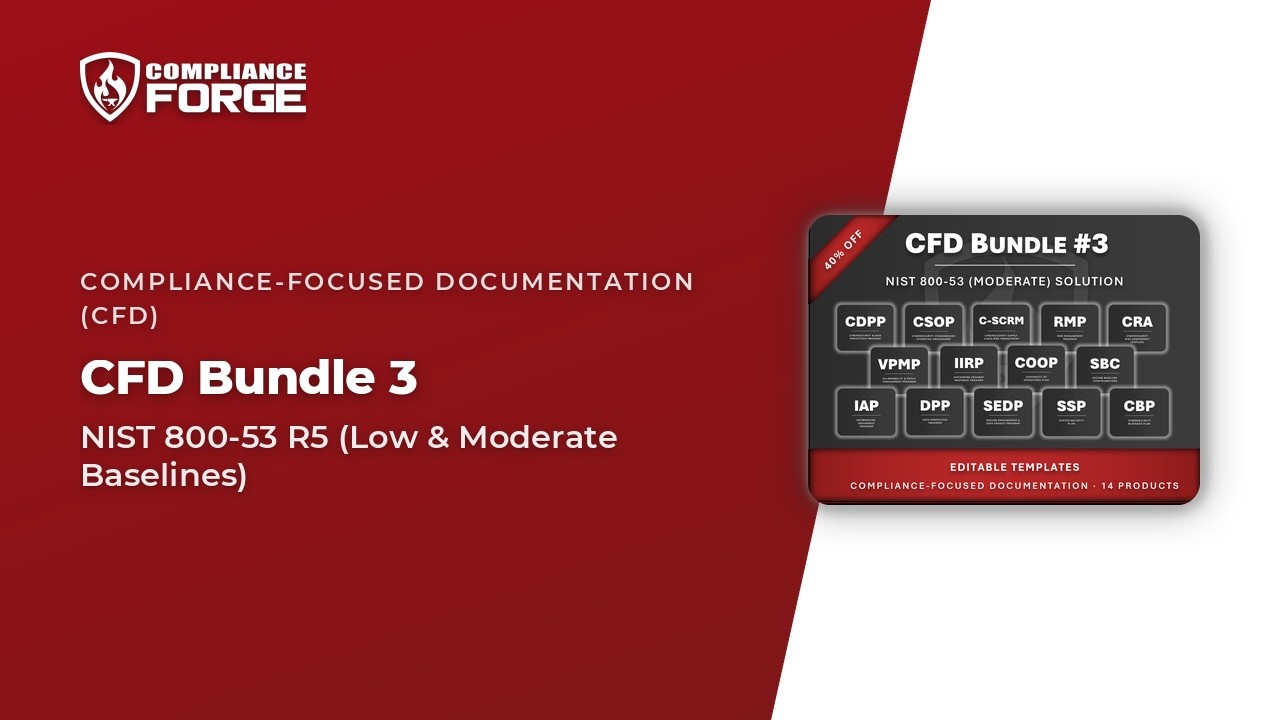 CFD Bundle 3: NIST 800-53 R5 (moderate)