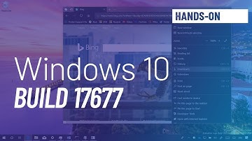Windows 10 build 17677: Microsoft Edge, Sets, Timeline, File Explorer, more