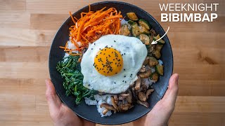 Bibimbap, the Korean mixed rice dish that everyone should know how to make.