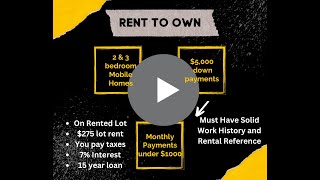 Rent-to-Own Mobile Homes in Butte, Montana: The Path to Homeownership
