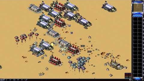 Red Alert 2 - Battle tanks mode test Ai vs Ai