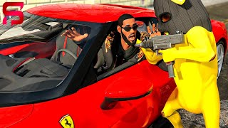 LEBRON JAMES GETS CAR JACKED in his FERRARI.... Fortnite