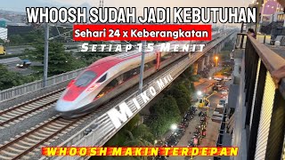 WHOOSH : Makin Terdepan, Jadi Kebutuhan Dalam Perjalanan Menuju Jakarta dengan Transportasi Masal