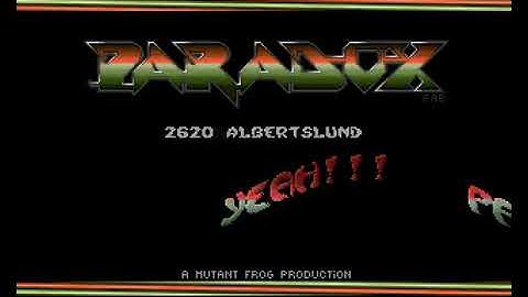Paradox   Swap mp4 HYPERSPIN AMIGA INTRO CRACKTRO DEMO COMMODORE NOT MINE VIDEOS