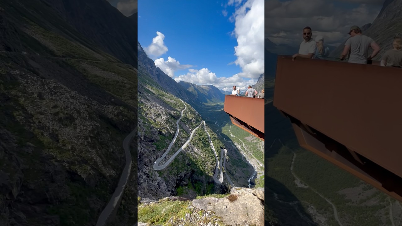 The winding roads of Trollstigen 