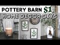 High-End POTTERY BARN INSPIRED Dollar Tree DIYS MODERN FARMHOUSE | $1 DIY Dollar Tree Room Decor