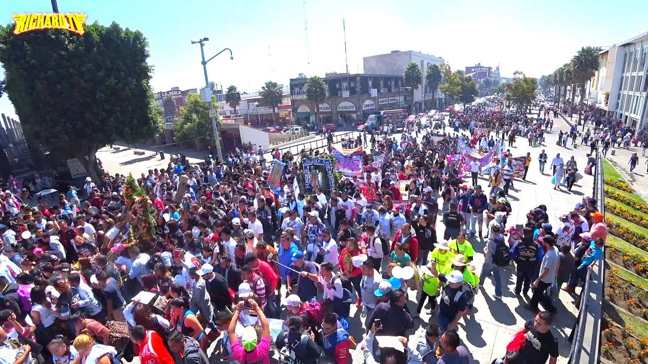 ASI INICIO EL RECORRIDO DE LA PEREGRINACION SONIDERA EN LA BASILICA DE GUADALUPE sonido bleach