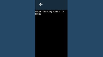 make countdown timer in python | source code in description 👇 | #shorts #coding #new #programming