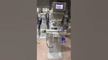 full servo motor 2 colors pad printer machine