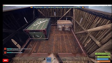 How To Place Tool Cupboards Through the floor AFTER PATCH