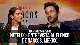 Netflix  Entrevista al elenco de Narcos: Mexico