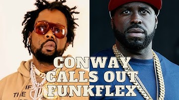 Conway The Machine from Griselda Calls  Funkmaster Flex out