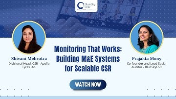 Monitoring & Evaluating by Shivani Mehrotra