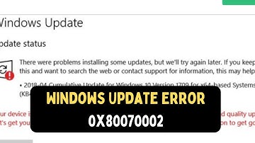How to Fix Windows Update Error 0x80070002 in Windows 11