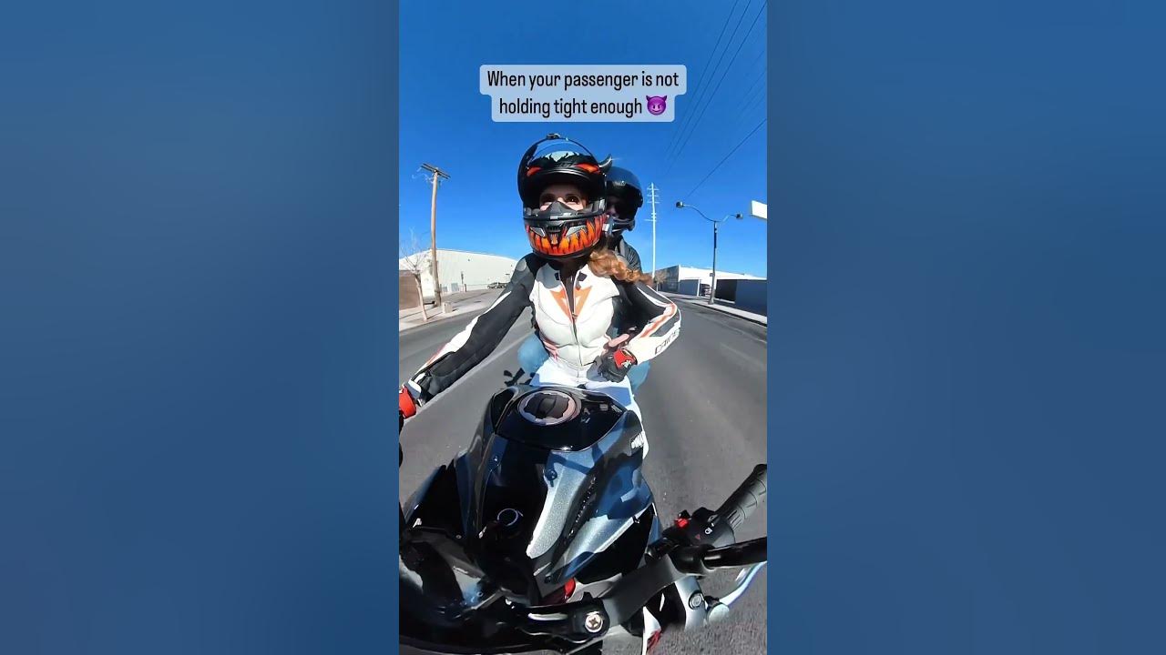 Gotta hold on tight #bikergirl #motorcycles #bikelover #bikelife #motorcycle