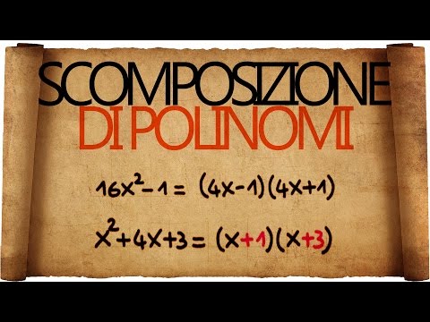 Video: Come Scomporre Un'equazione Quadratica