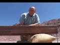 Dr. Van Romero tests thermite-blasted beam