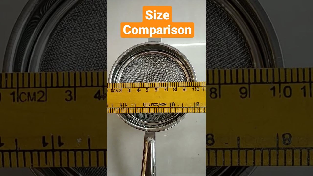 Stainless Steel Sieve Strainer Set of 2 Amazon 